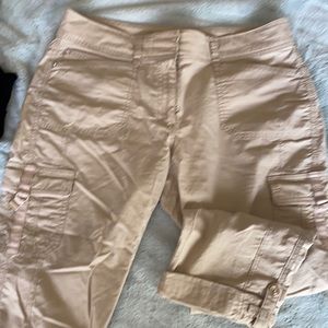 WHBM Cropped Cargo Pants